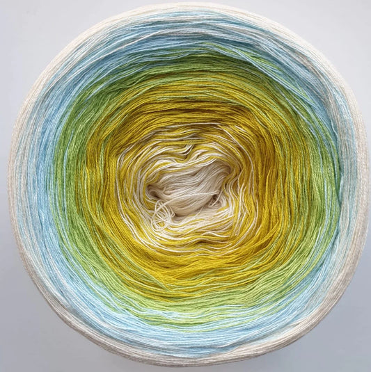 Cotton/Acrylic Ombre Yarn Cake Gradient Cake Yarn. CA114