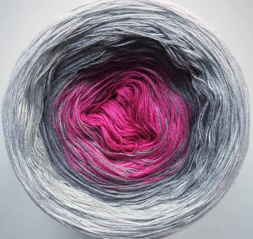 Cotton/Acrylic Ombre Yarn Cake Gradient Cake Yarn. CA91