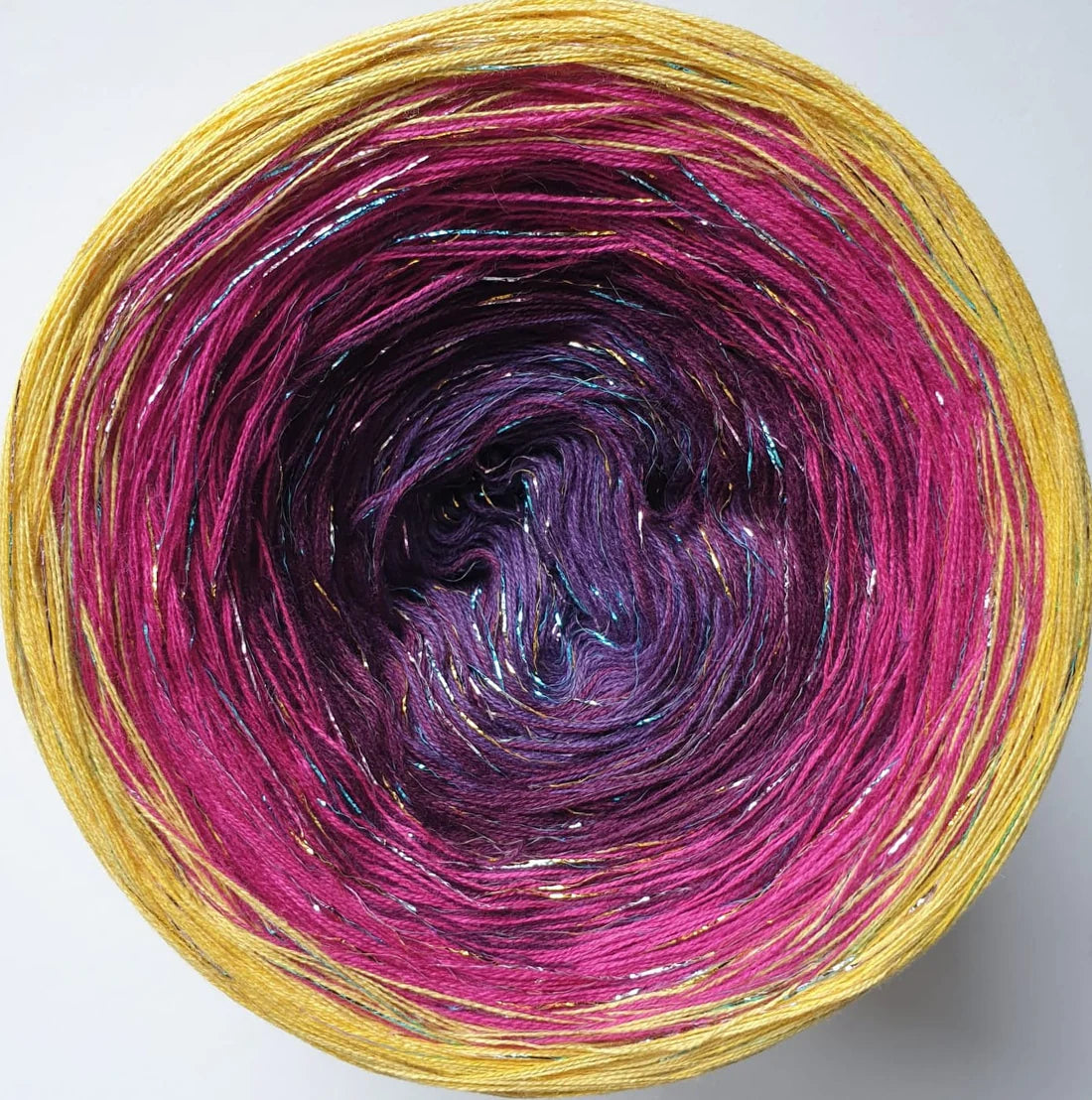 Cotton/Acrylic Ombre Yarn Cake  Gradient Cake Yarn. CA125