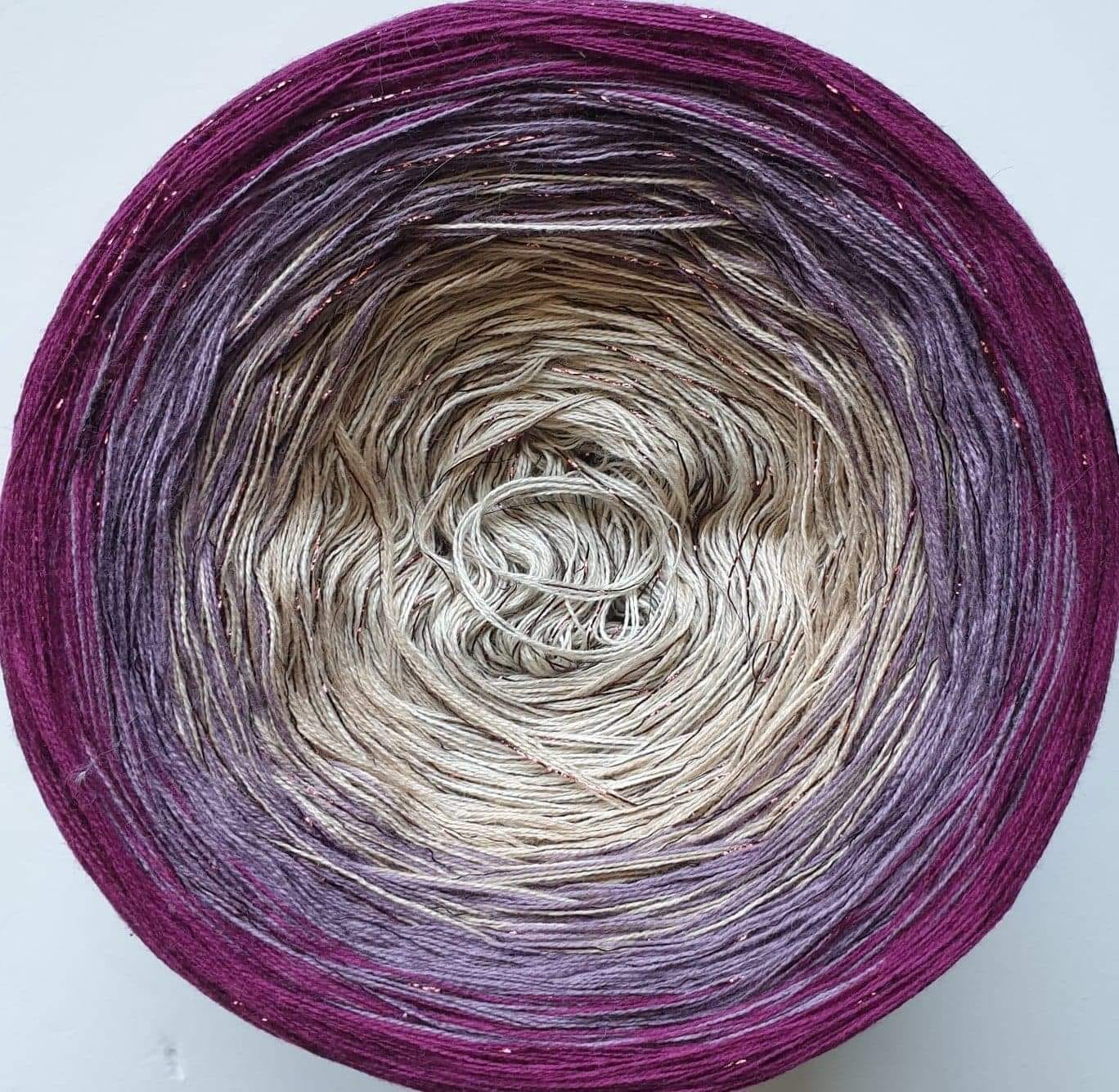 Cotton/Acryllic Ombre Yarn Cake  Gradient Cake Yarn. CA133