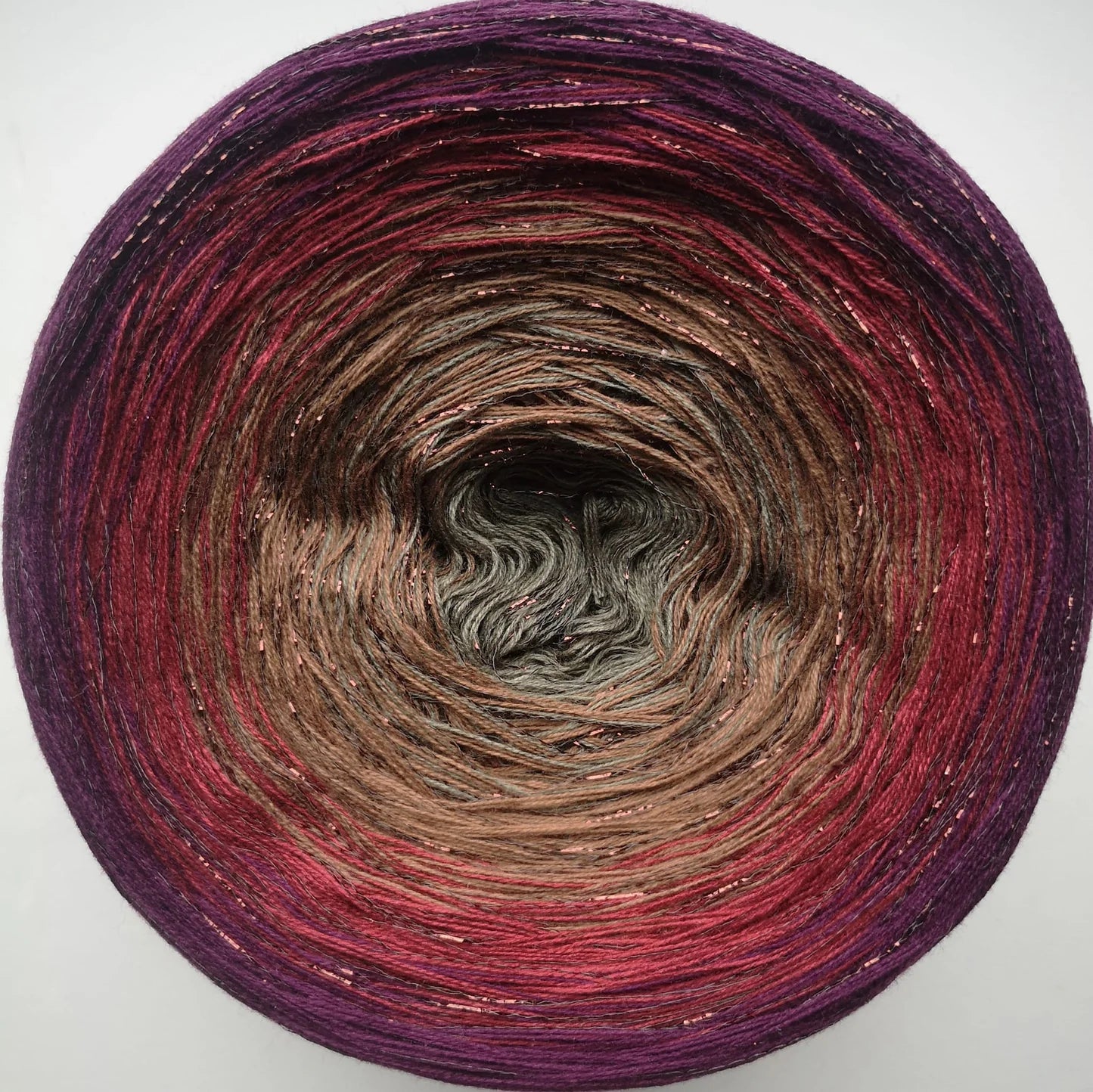 Cotton/Acryllic Ombre Yarn Cake  Gradient Cake Yarn. CA143