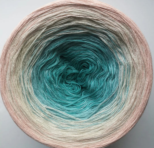 Cotton/Acrylic Ombre Yarn Cake Gradient Cake Yarn. CA151