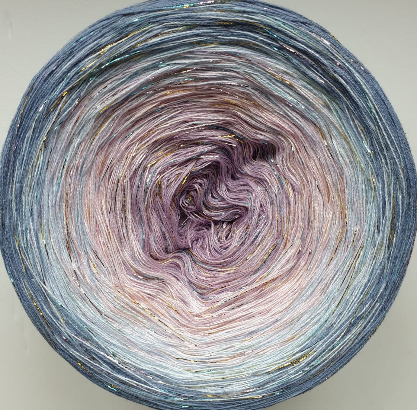 Cotton/Acryllic Ombre Yarn Cake  Gradient Cake Yarn. CA166