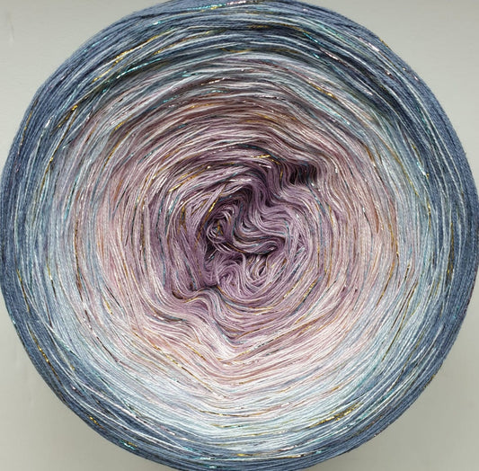 Cotton/Acryllic Ombre Yarn Cake  Gradient Cake Yarn. CA166