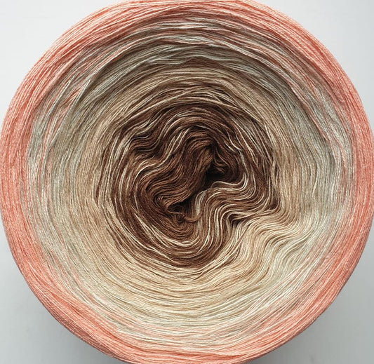 Cotton/Acrylic Ombre Yarn Cake Gradient Cake Yarn. CA204