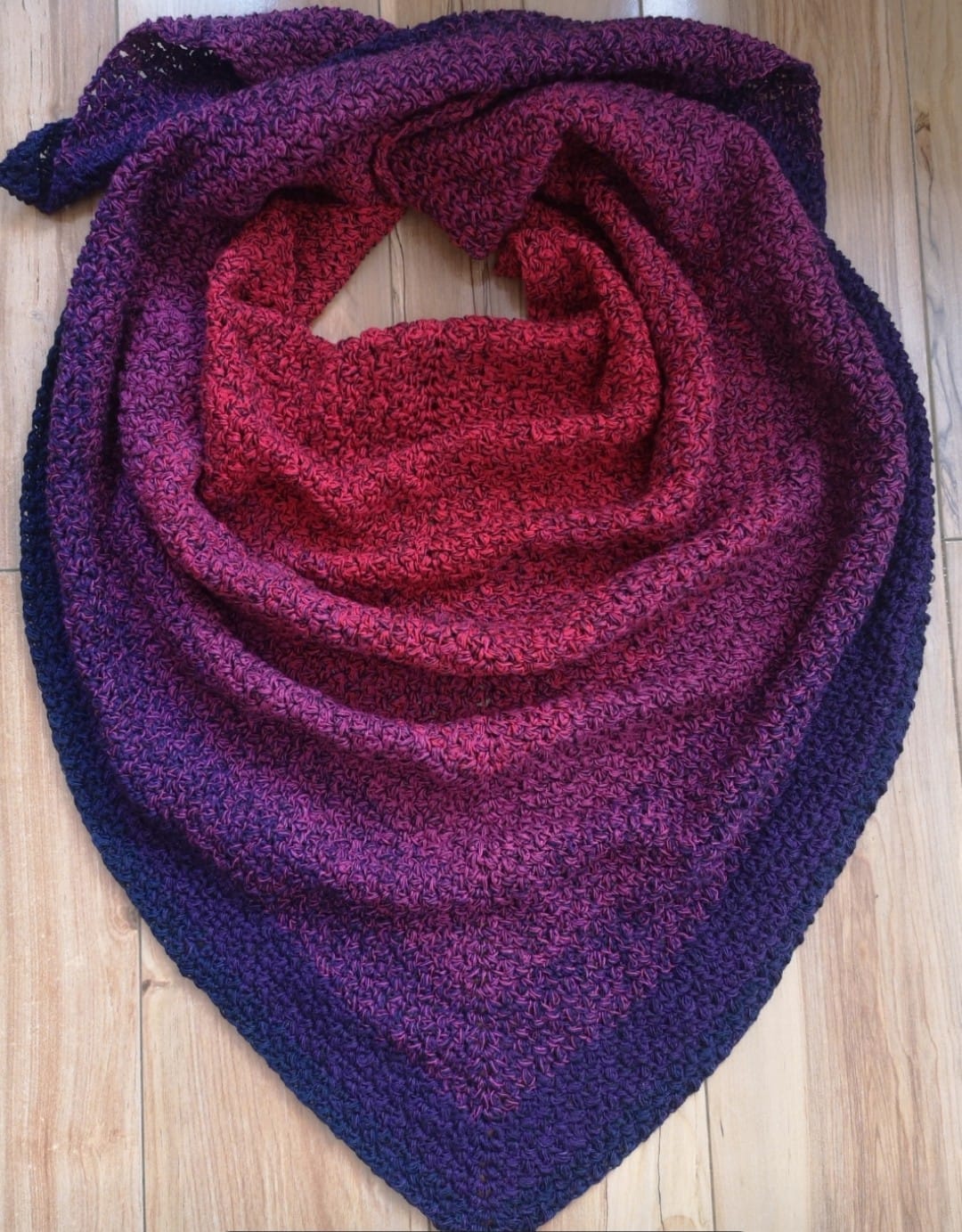 Cotton/Acrylic Ombre Yarn Cake Gradient Cake Yarn. CA 207