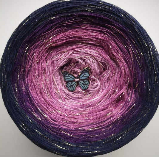 Cotton/Acrylic Ombre Yarn Cake  Gradient Cake Yarn. CA209