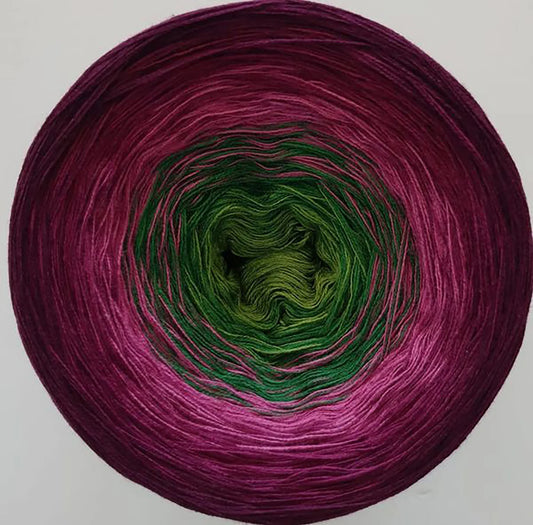 Cotton/Acrylic Ombre Yarn Cake Gradient Cake Yarn. CA 001