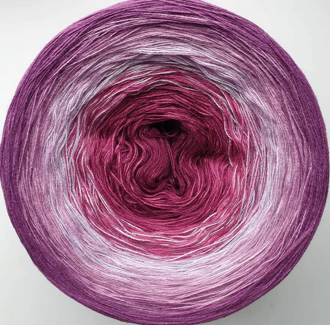 Cotton/Acrylic Ombre Yarn Cake Gradient Cake Yarn. CA235