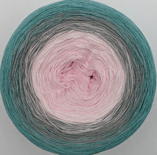 Cotton/Acrylic Ombre Yarn Cake Gradient Cake Yarn. CA229