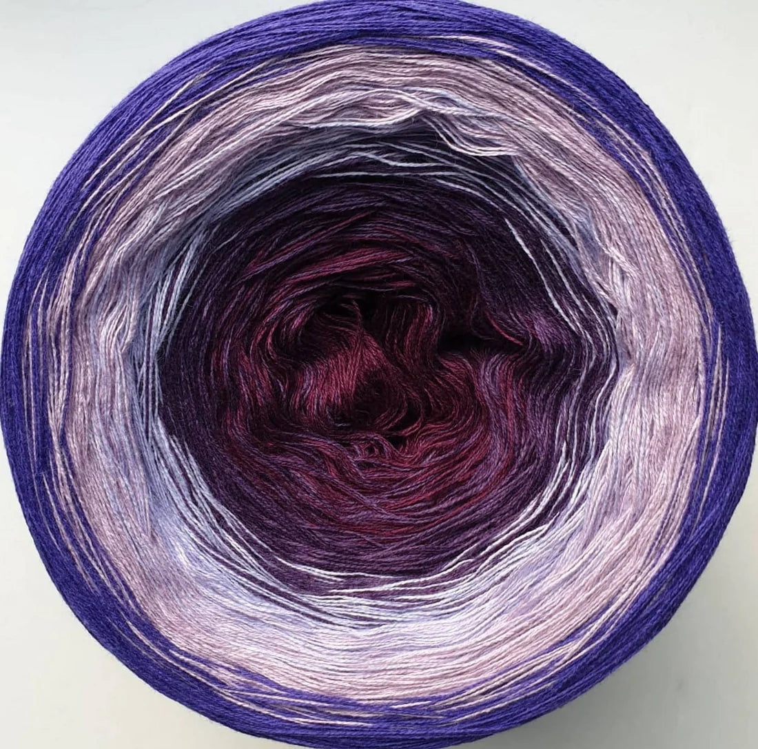 Cotton/Acrylic Ombre Yarn Cake Gradient Cake Yarn. CA236