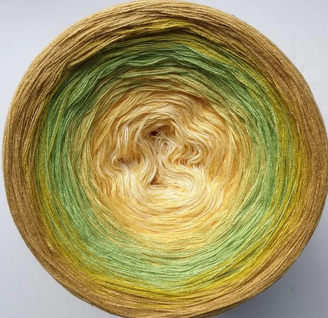 Cotton/Acrylic Ombre Yarn Cake Gradient Cake Yarn. CA237