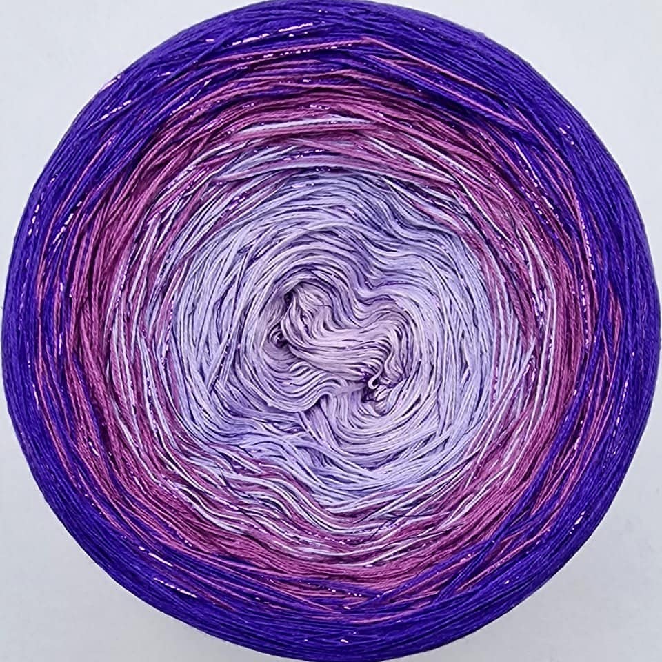 Cotton/Acryllic Ombre Yarn Cake  Gradient Cake Yarn. CA265