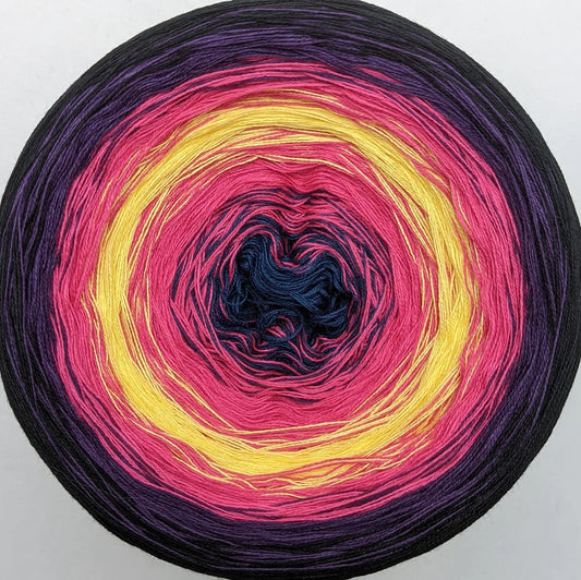 Cotton/Acrylic Ombre Yarn Cake Gradient Cake Yarn. CA243