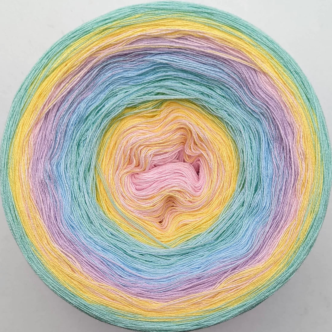 Cotton/Acrylic Ombre Yarn Cake Gradient Cake Yarn. CA258