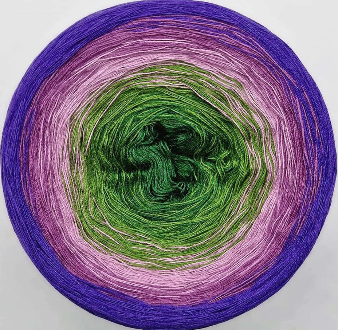 Cotton/Acrylic Ombre Yarn Cake Gradient Cake Yarn. CA272