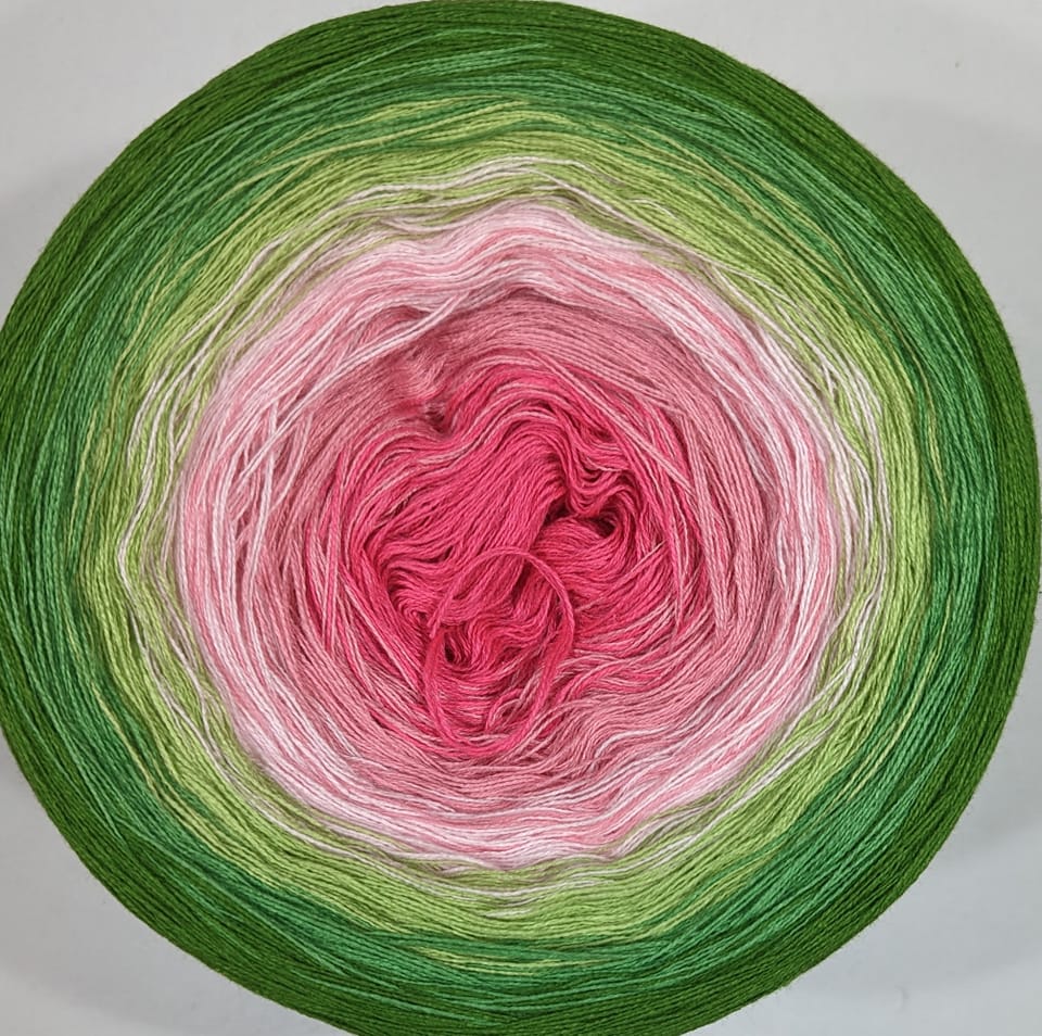 Cotton/Acrylic Ombre Yarn Cake Gradient Cake Yarn. CA271