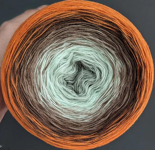 Cotton/Acrylic Ombre Yarn Cake Gradient Cake Yarn. CA281