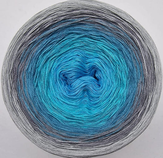 Cotton/Acrylic Ombre Yarn Cake Gradient Cake Yarn. CA283