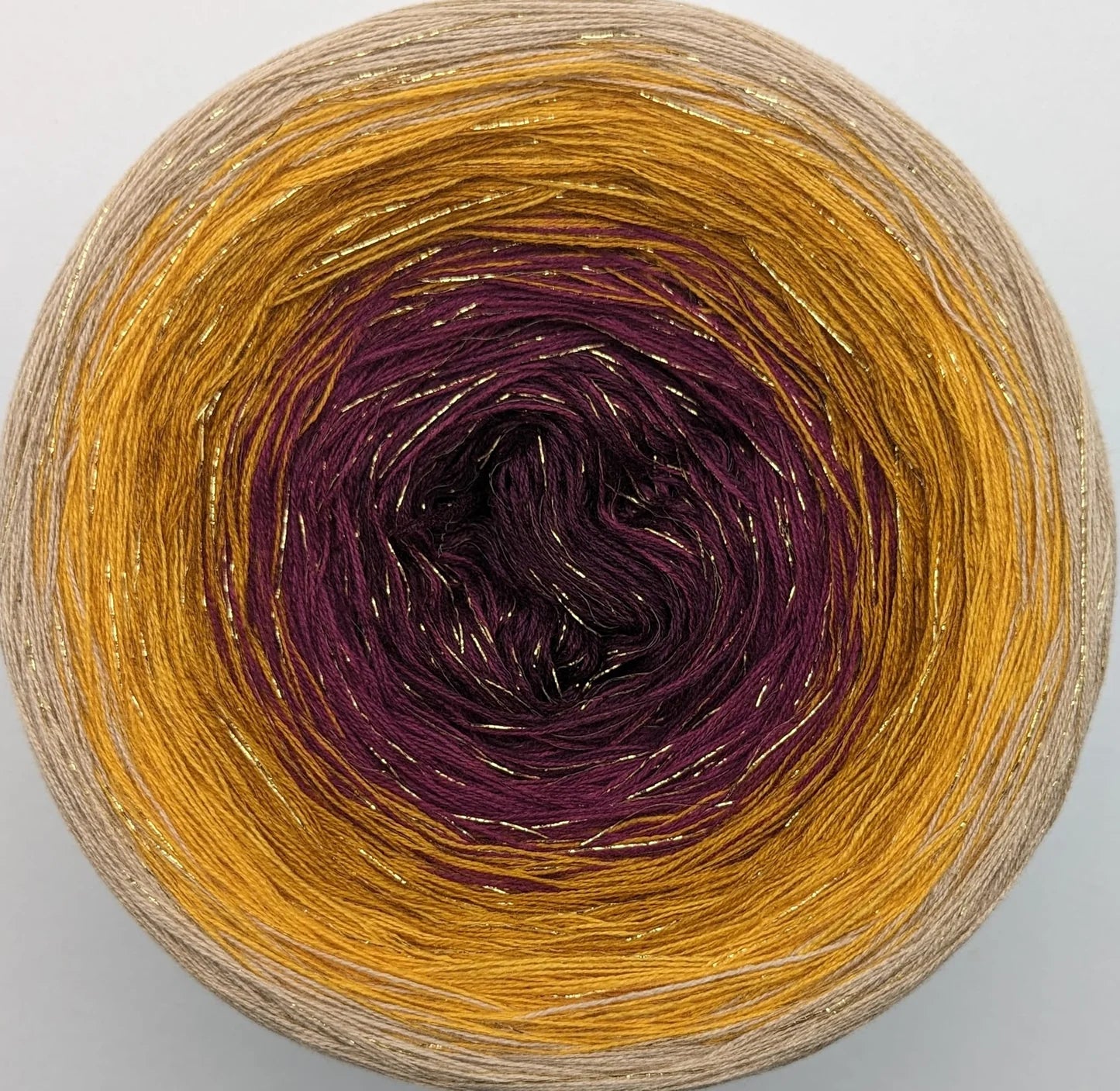 Cotton/Acryllic Ombre Yarn Cake  Gradient Cake Yarn. CA302