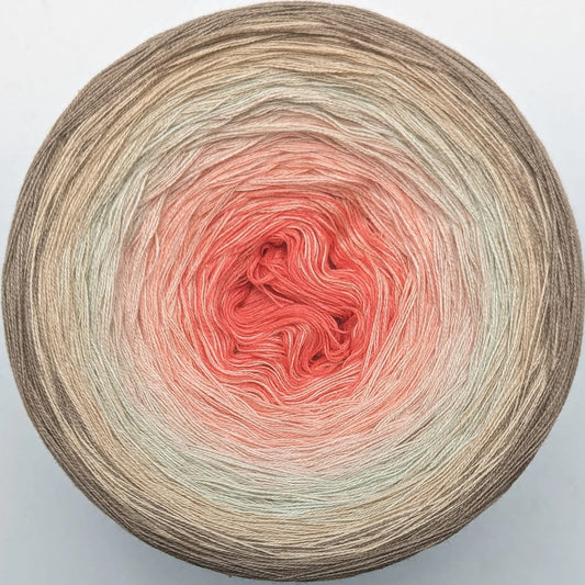 Cotton/Acrylic Ombre Yarn Cake Gradient Cake Yarn. CA297