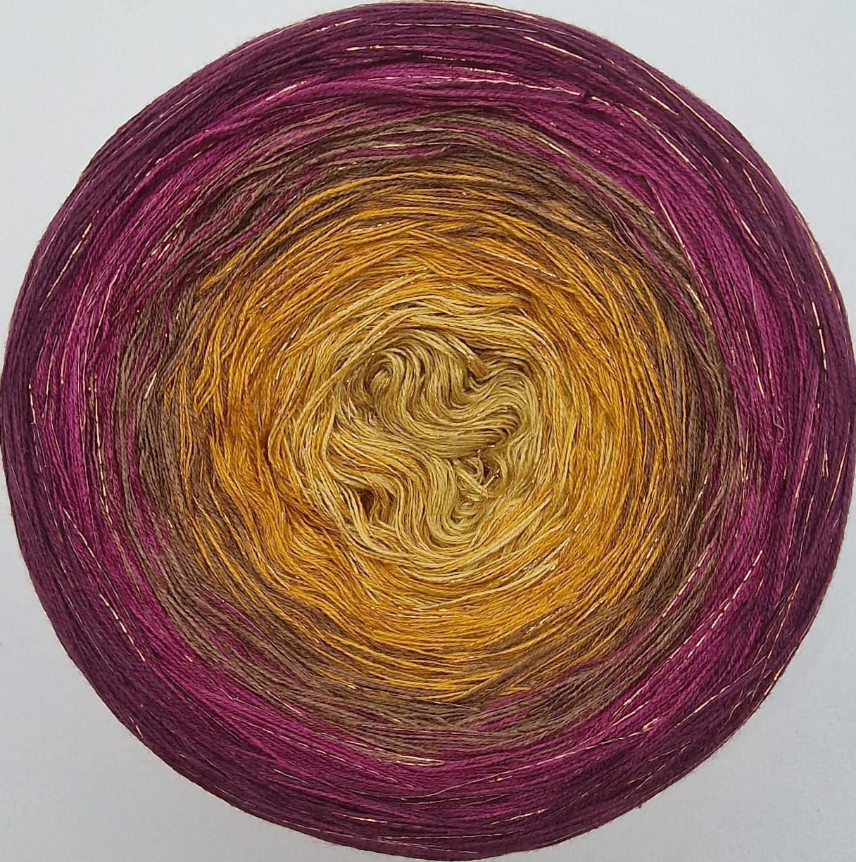 Cotton/Acryllic Ombre Yarn Cake  Gradient Cake Yarn. CA303