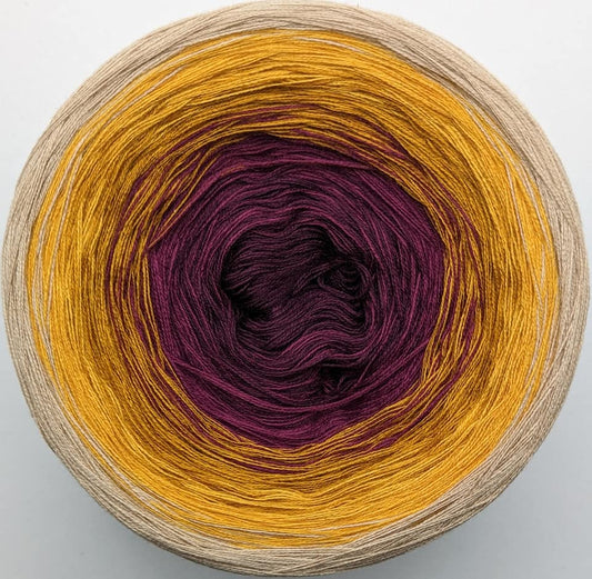 Cotton/Acrylic Ombre Yarn Cake Gradient Cake Yarn. CA289