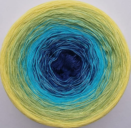 Cotton/Acrylic Ombre Yarn Cake Gradient Cake Yarn. CA306