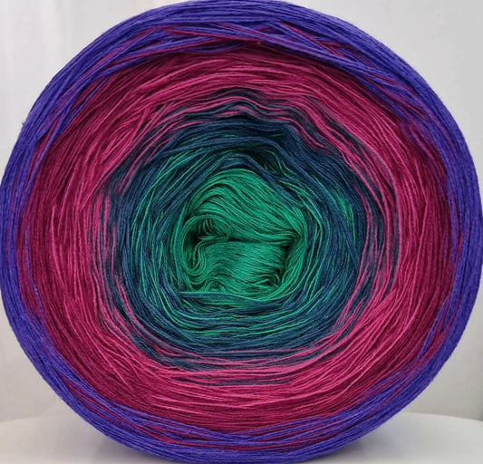 Cotton/Acrylic Ombre Yarn Cake Gradient Cake Yarn. CA308