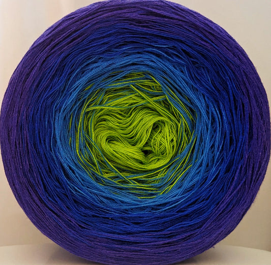 Cotton/Acrylic Ombre Yarn Cake Gradient Cake Yarn. CA 313