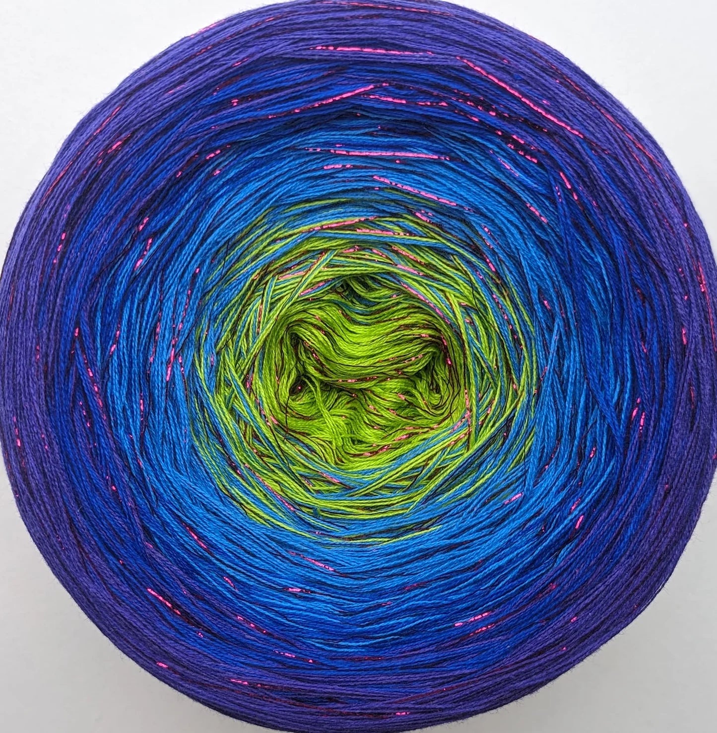 Cotton/Acryllic Ombre Yarn Cake  Gradient Cake Yarn. CA314