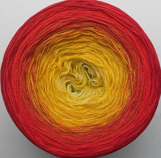 Cotton/Acrylic Ombre Yarn Cake Gradient Cake Yarn. CA319