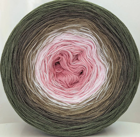 Cotton/Acrylic Ombre Yarn Cake Gradient Cake Yarn. CA324