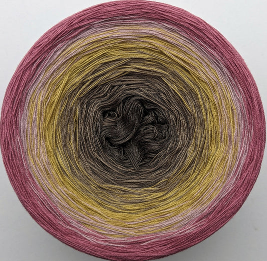 Cotton/Acrylic Ombre Yarn Cake Gradient Cake Yarn. CA334