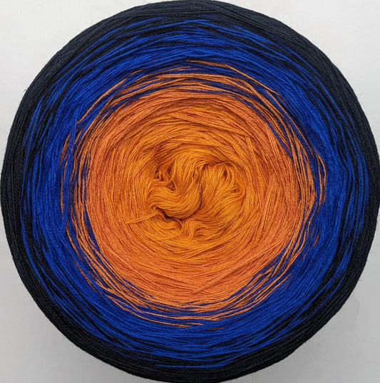 Cotton/Acrylic Ombre Yarn Cake Gradient Cake Yarn. CA337