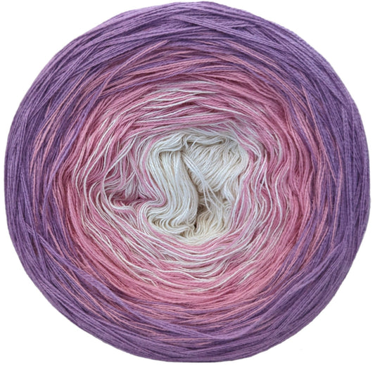 Cotton/Acrylic Ombre Yarn Cake  Gradient Cake Yarn. CA 349