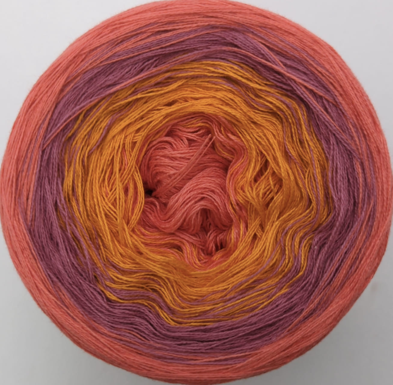 Cotton/Acrylic Ombre Yarn Cake Gradient Cake Yarn. CA 999