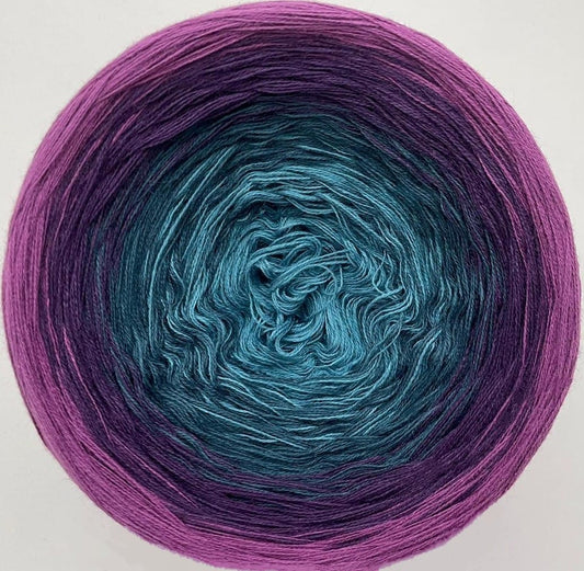 Cotton/Acrylic Ombre Yarn Cake Gradient Cake Yarn. CA 359