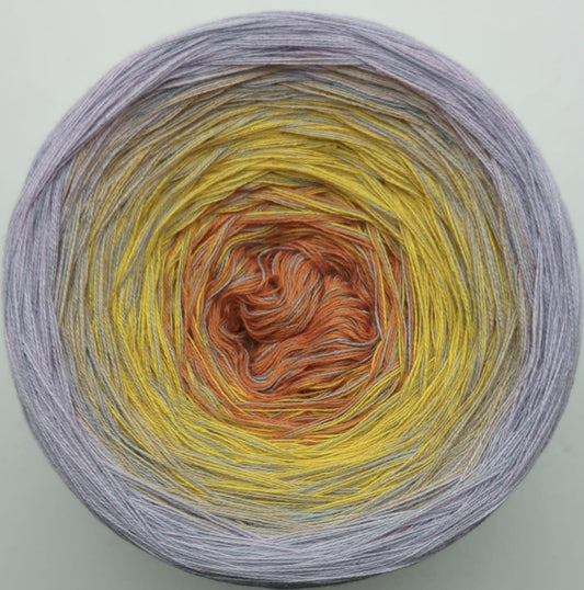 Cotton/Acrylic Ombre Yarn Cake Gradient Cake Yarn. CA 362