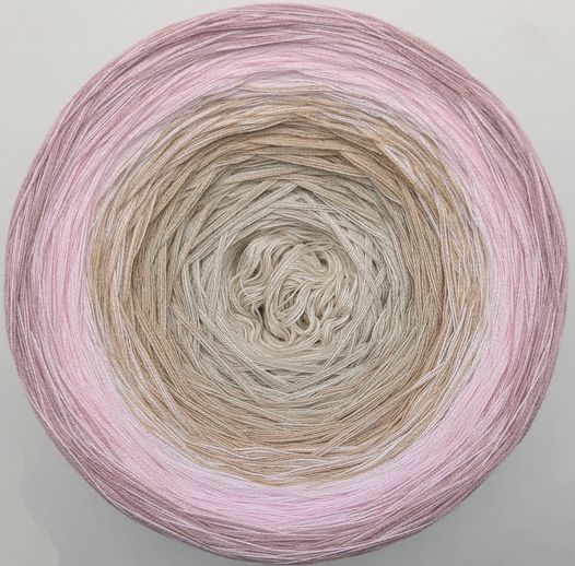 Cotton/Acrylic Ombre Yarn Cake Gradient Cake Yarn. CA 388