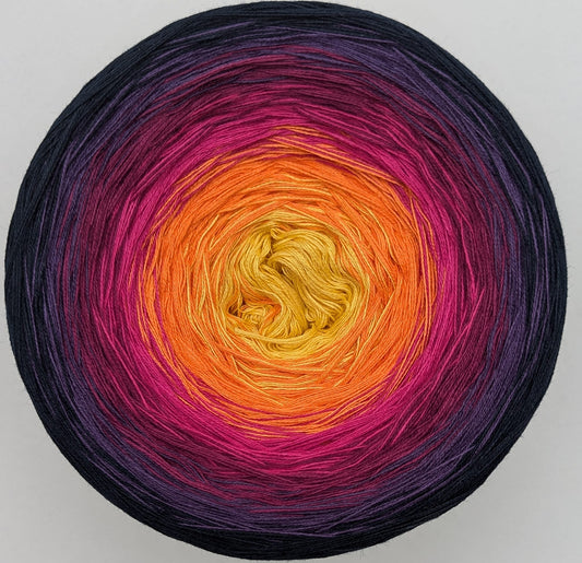 Cotton/Acrylic Ombre Yarn Cake Gradient Cake Yarn. CA 134