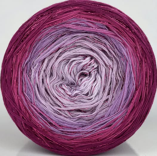 Cotton/Acrylic Ombre Yarn Cake  Gradient Cake Yarn. CA 423