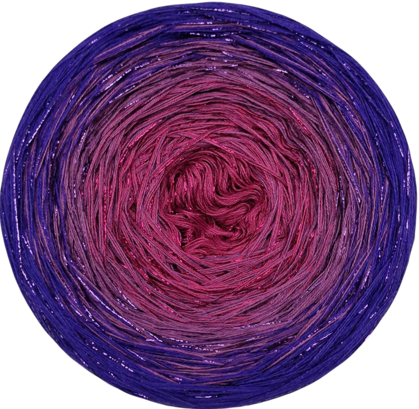 Cotton/Acrylic Ombre Yarn Cake  Gradient Cake Yarn. CA 469