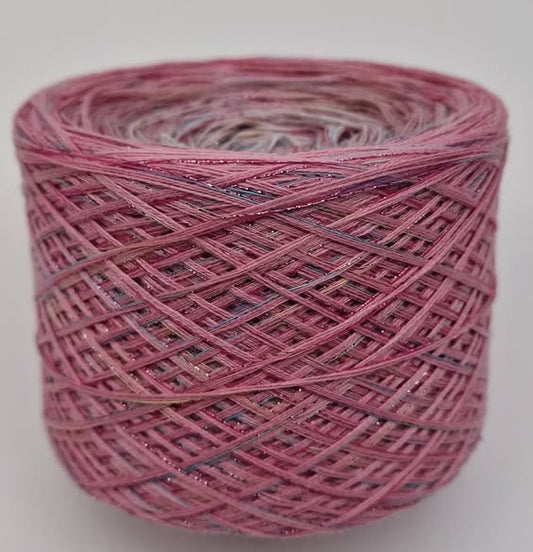 Yarn Cake with Multicolour Strand & Subtle Lurex Sparkle. ML 6