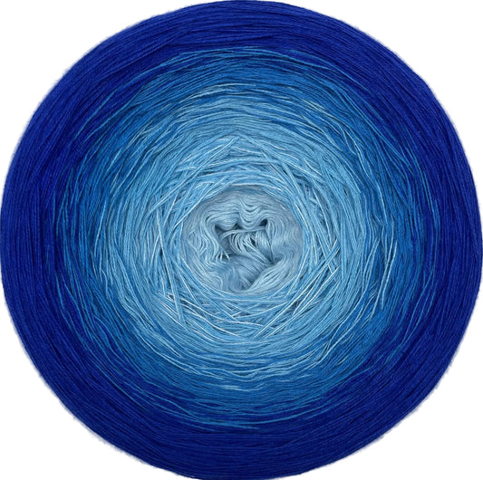 Cotton/Acrylic Ombre Yarn Cake Gradient Cake Yarn. CA 327