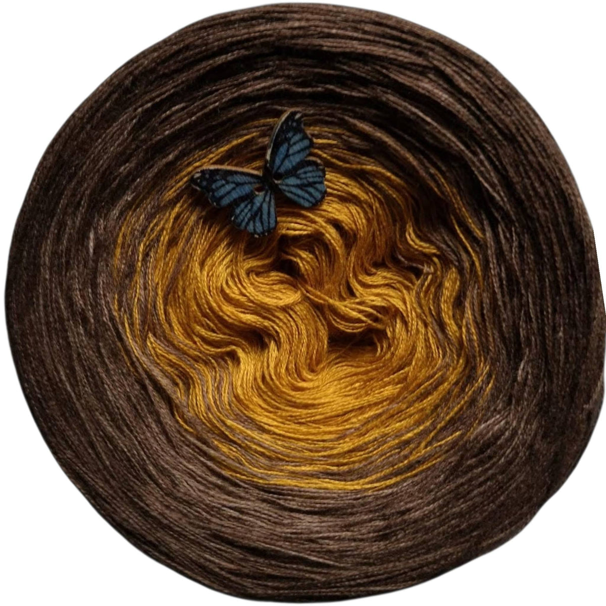 Cotton/Acrylic Ombre Yarn Cake Gradient Cake Yarn. CA 48