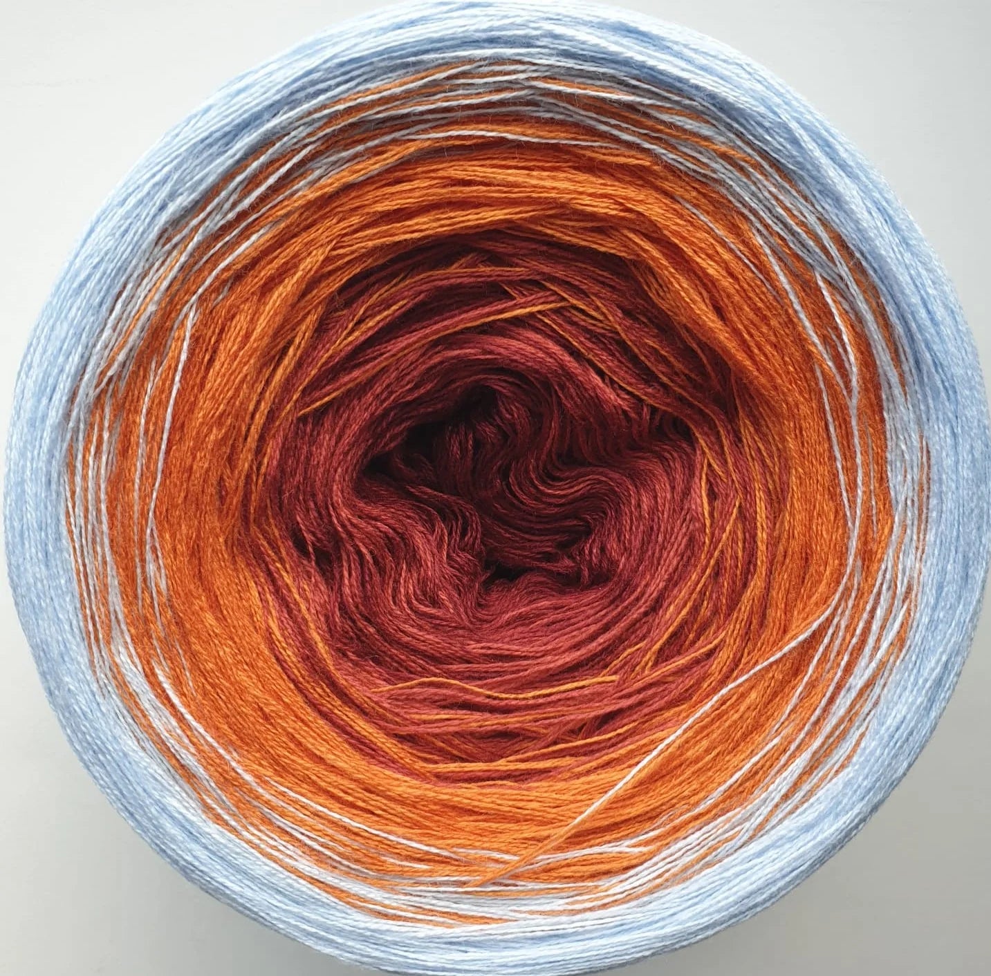 Cotton/Acrylic Ombre Yarn Cake Gradient Cake Yarn. CA155