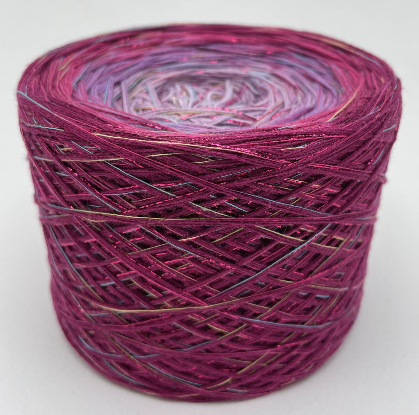 Yarn Cake with Multicolour Strand & Subtle Lurex Sparkle. ML5