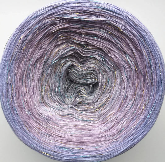 Cotton/Acryllic Ombre Yarn Cake  Gradient Cake Yarn. CA158