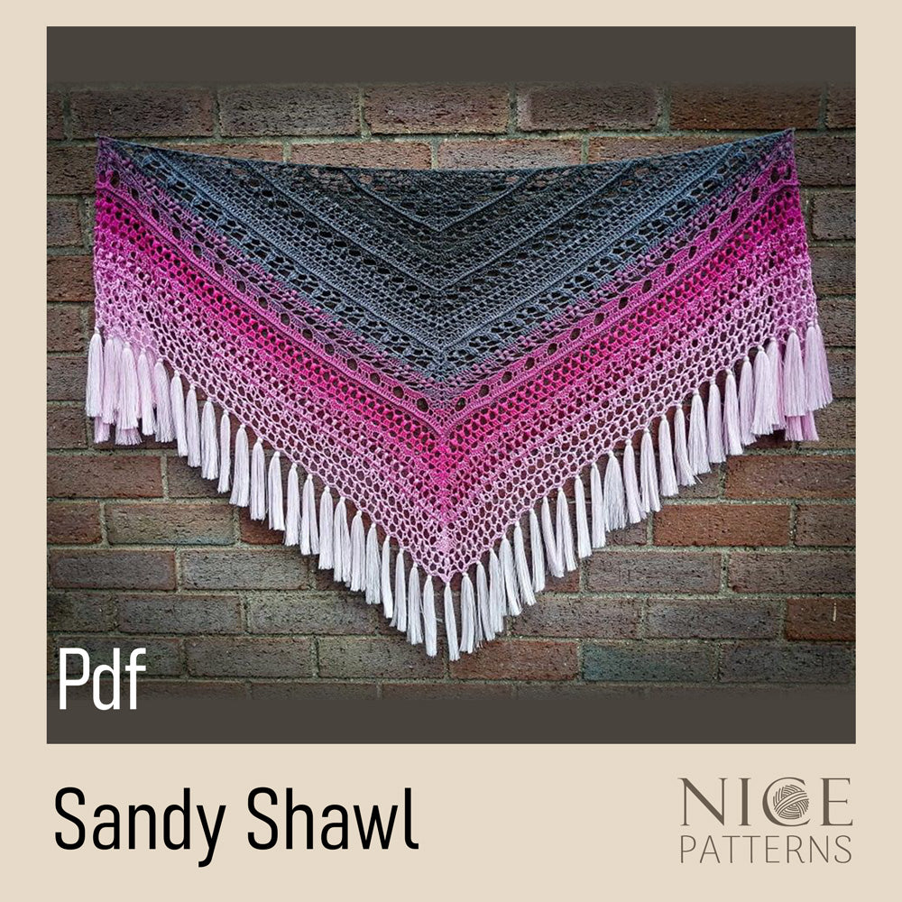 Sandy Shawl - POLISH LANGUAGE